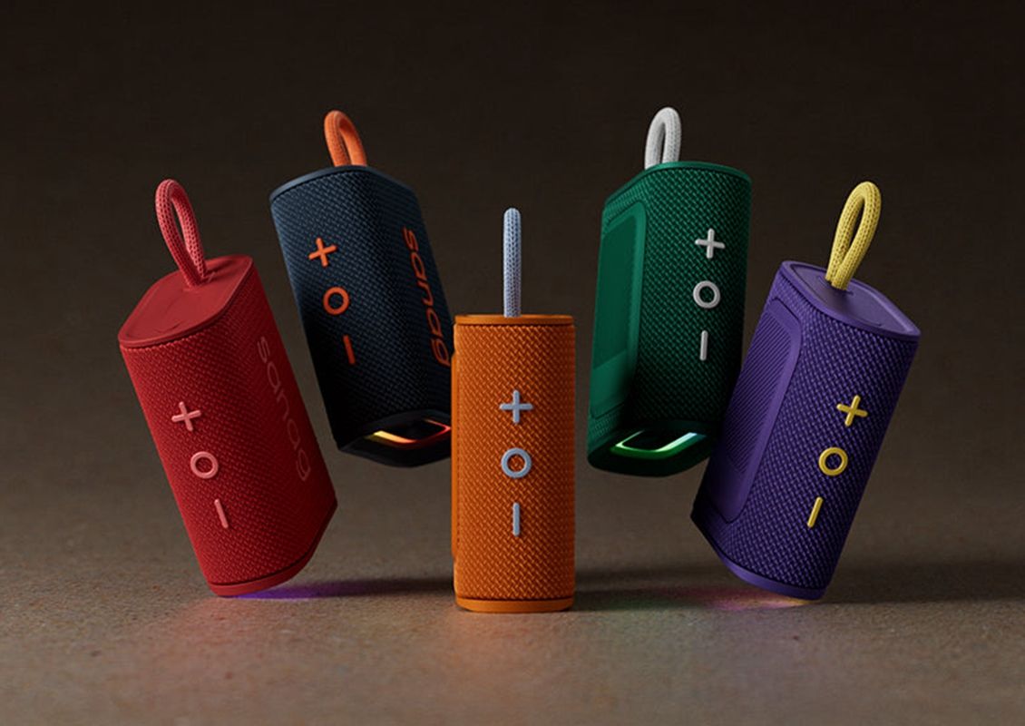 M13S PRO RGB Outdoor Bluetooth Portable Talkable Mini Speaker Orange