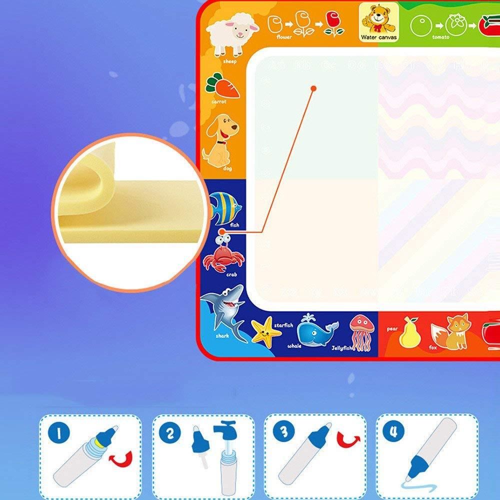 Children Magical Water Canvas, 1 Pen + 1 Painting Board