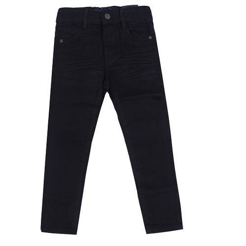 UNISEX Skinny Slim Fit Jeans For Children - Black
