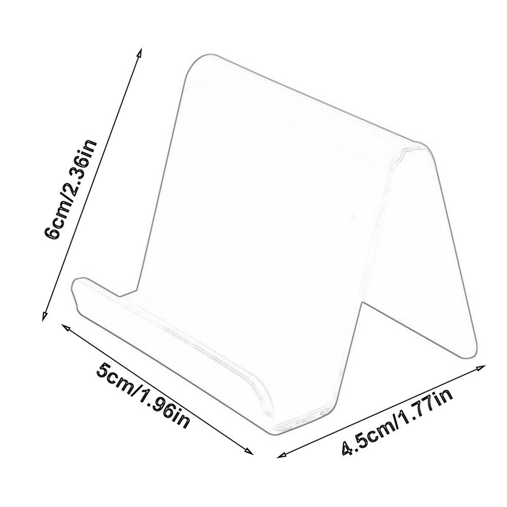 MT Portable Business Card Holder Mobile Phone Holder Lazy Mobile Phone Holder-red