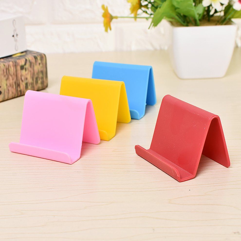 MT Portable Business Card Holder Mobile Phone Holder Lazy Mobile Phone Holder-red