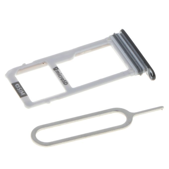 Phones Sim Card Holder Slot Tray Replacement For Samsung A3 2017 Black