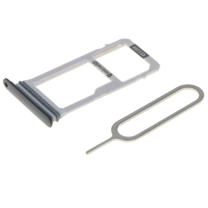 Phones Sim Card Holder Slot Tray Replacement For Samsung A3 2017 Black