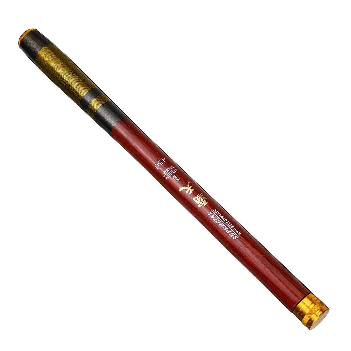 1.5/1.8/2.1/2.4/2.7/3.0/3.6/4.5M High Carbon Fiber Ultra Hard Telescopic Rod Reel Combo Sea Fish Length 4.5