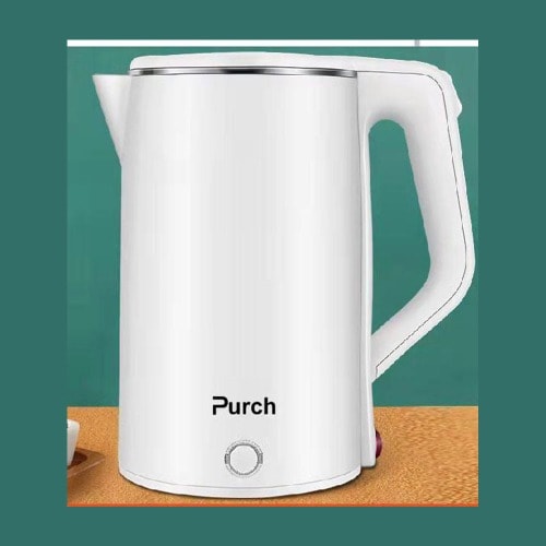 Purch Insulation Electric Kettle 2.5L -1500W - White
