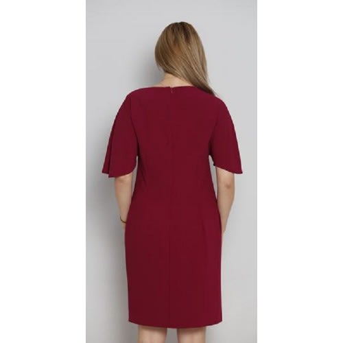 Midi Dress-Red