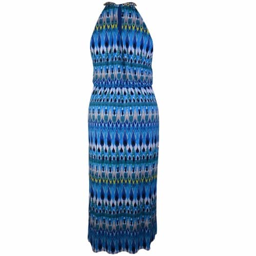 Patterned Maxi Dress - Multicolour