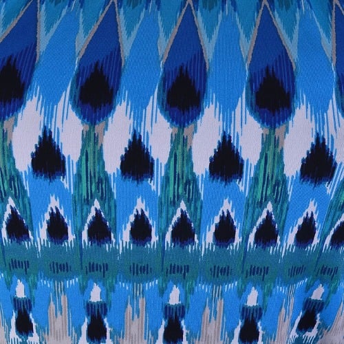 Patterned Maxi Dress - Multicolour