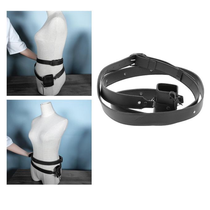 Medieval Belt Costume Cutlass Renaissance Pirate Black