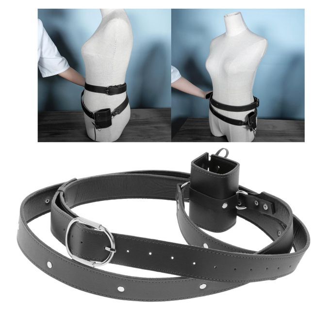 Medieval Belt Costume Cutlass Renaissance Pirate Black