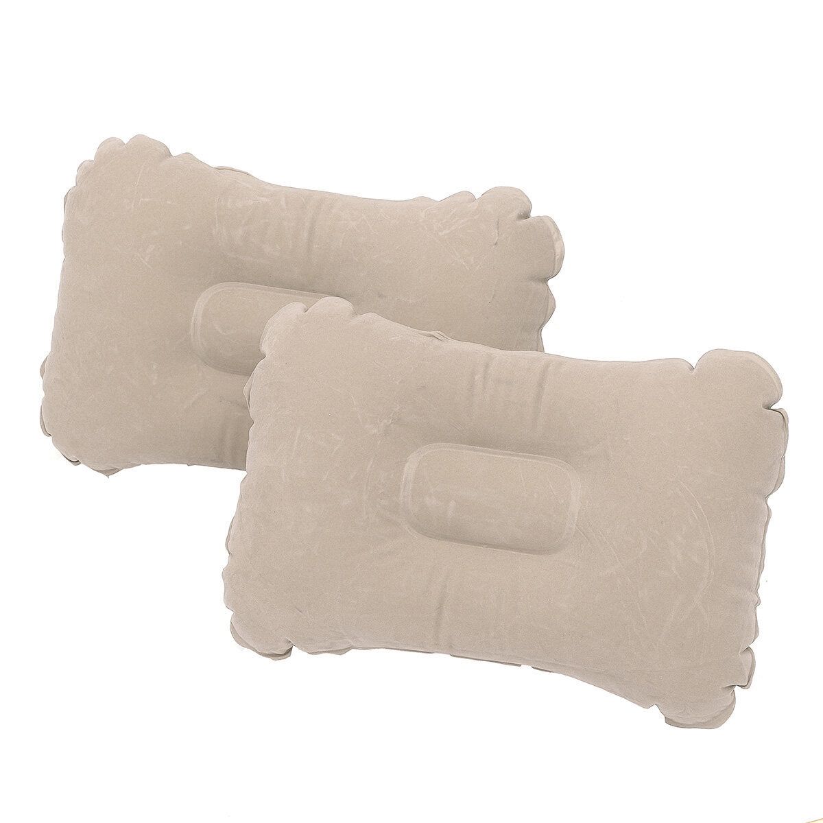 (With Air Pump+2Pcs Inflatable Stool+2Pcs Pillows ) 4 Colors 135x88x36cm Car Inflatable Mattress Travel Sleeping Vehicle Camping Cushion Back Seat Pads Cars Air Bed Pillow Beige