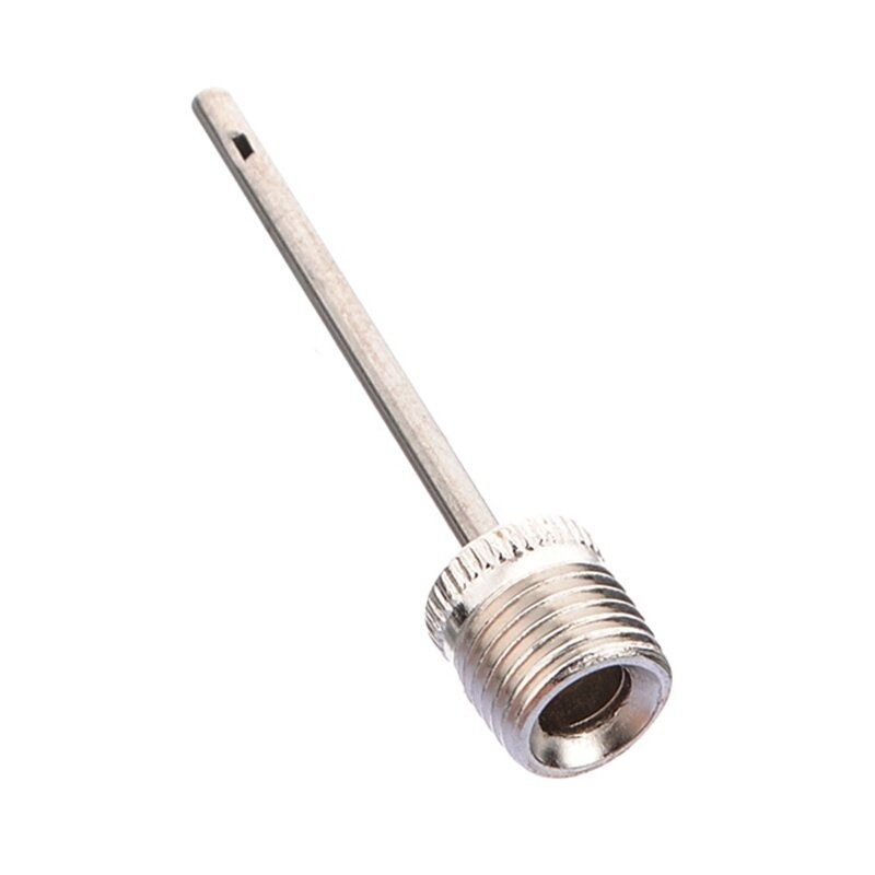 1/3/5/10/30pcs New Ball Inflating Pump Football/Rugby/Volleyball/Netball Valve Adapter Silver