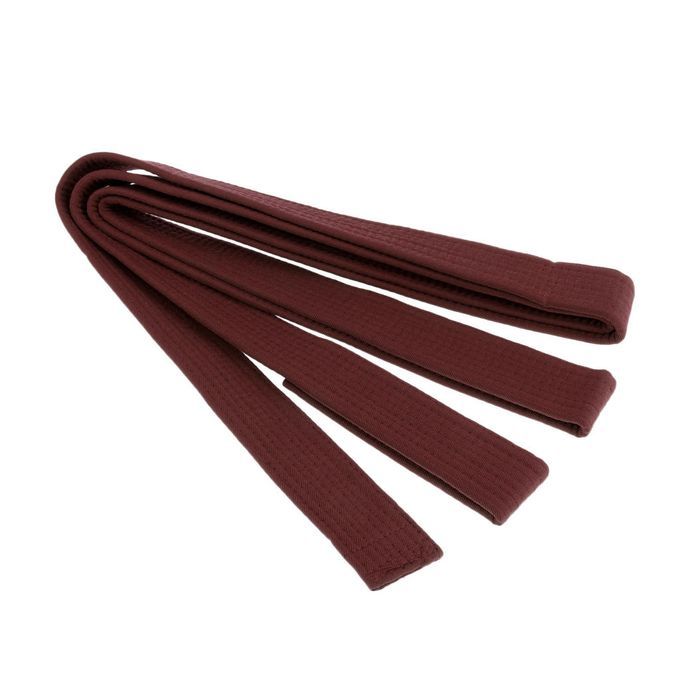 Taekwondo Belt Karate Martial Arts Aikido Double Wrap Coffee Color