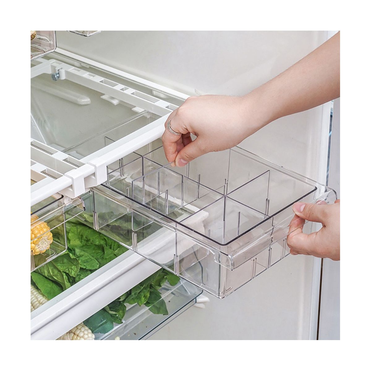 Refrigerator Storage Box Storage Food Fruit and Vegetable