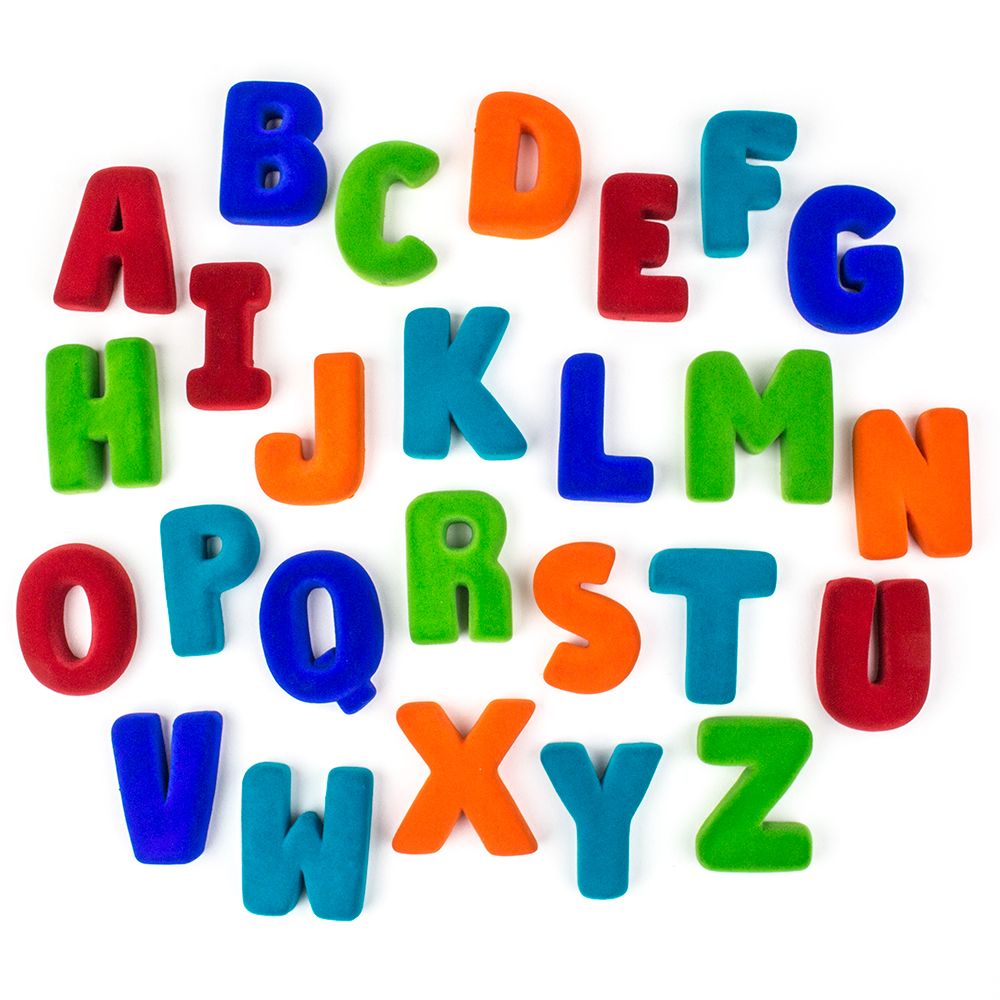 Rubbabu-Soft Toy-Alphabet Set Upper Case Small