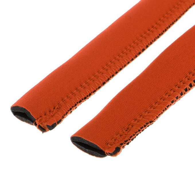 2pcs/set Camping Hydration Pack Bladder Tube Neoprene Red, Orange