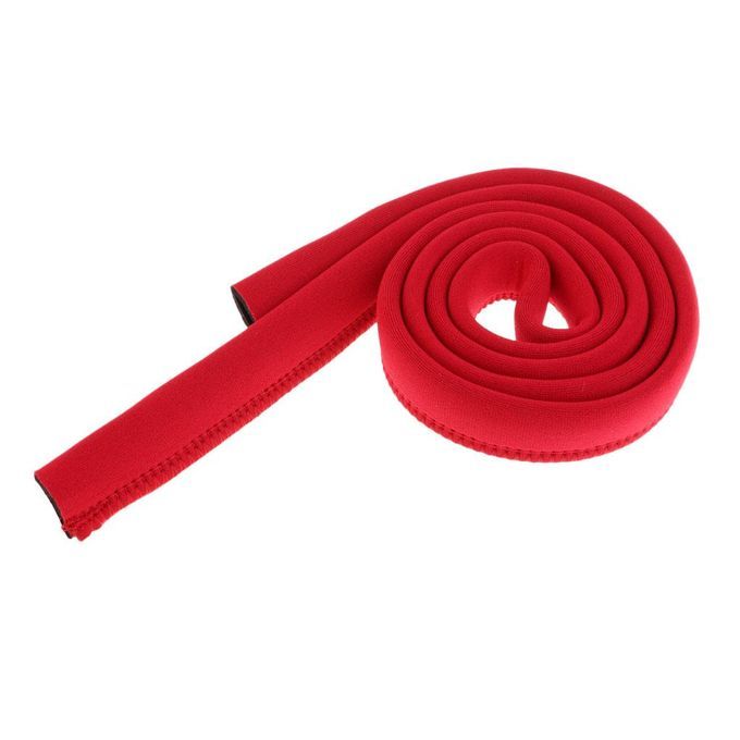 2pcs/set Camping Hydration Pack Bladder Tube Neoprene Red, Orange