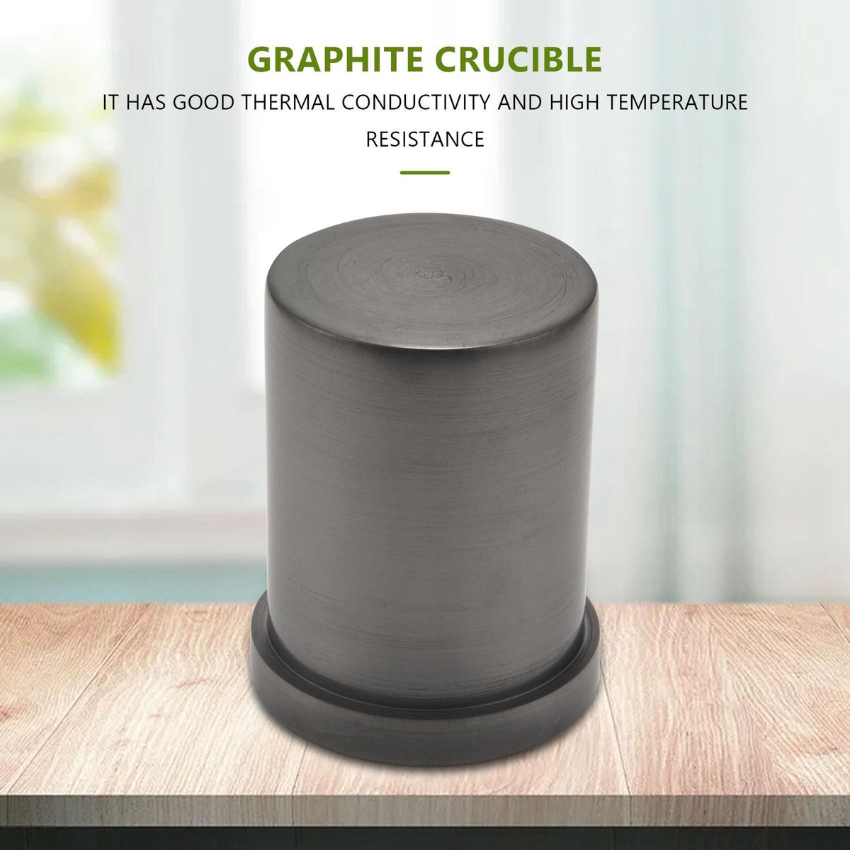 Melting 3Kg Graphite Crucible For Gold And Silver Smelting T