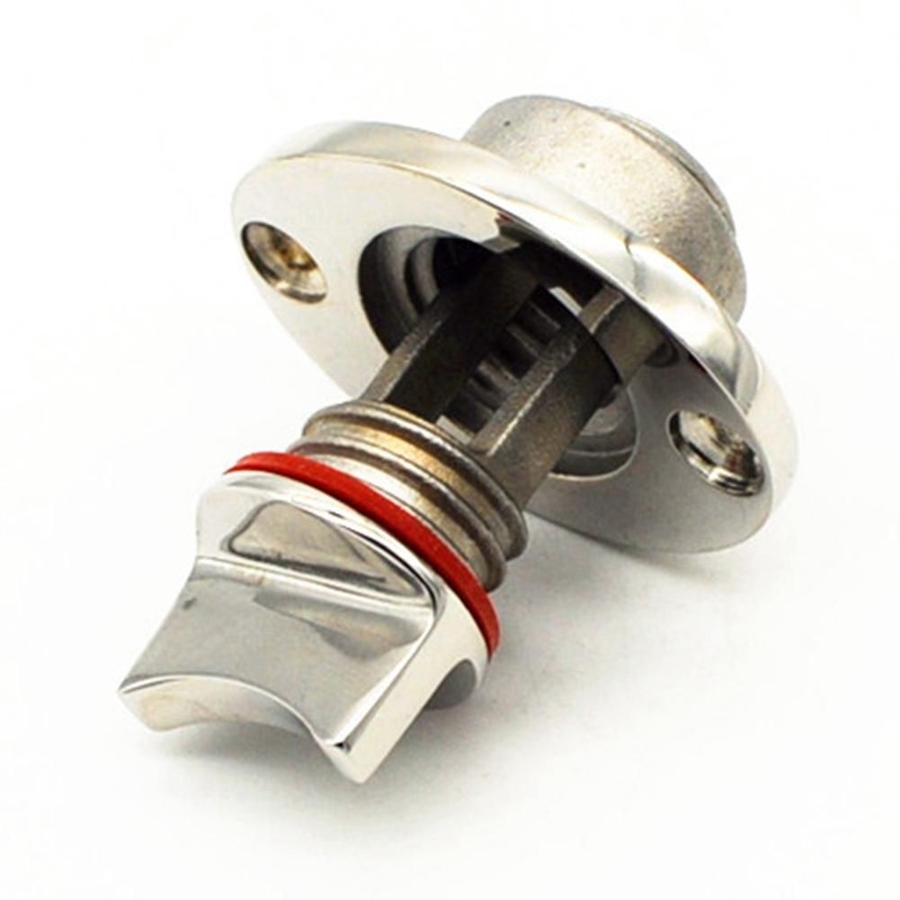 Stainless Steel Boat Drain Plug Bung Hole Drainage Marine