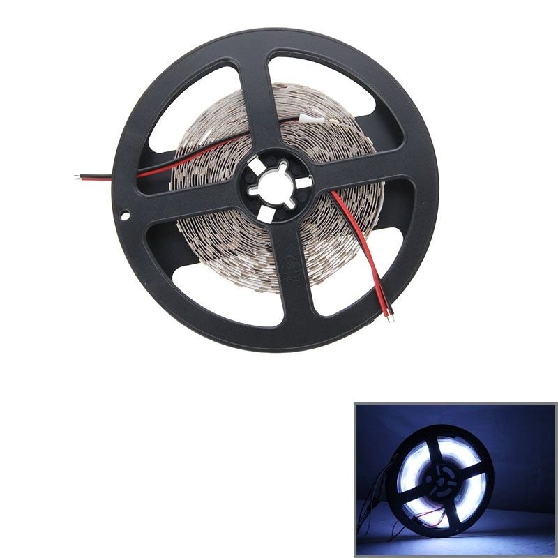 6W Bare Board White Light LED 2835 SMD Rope Light, 60 LED/m, Length: 5m, Wide: 5mm