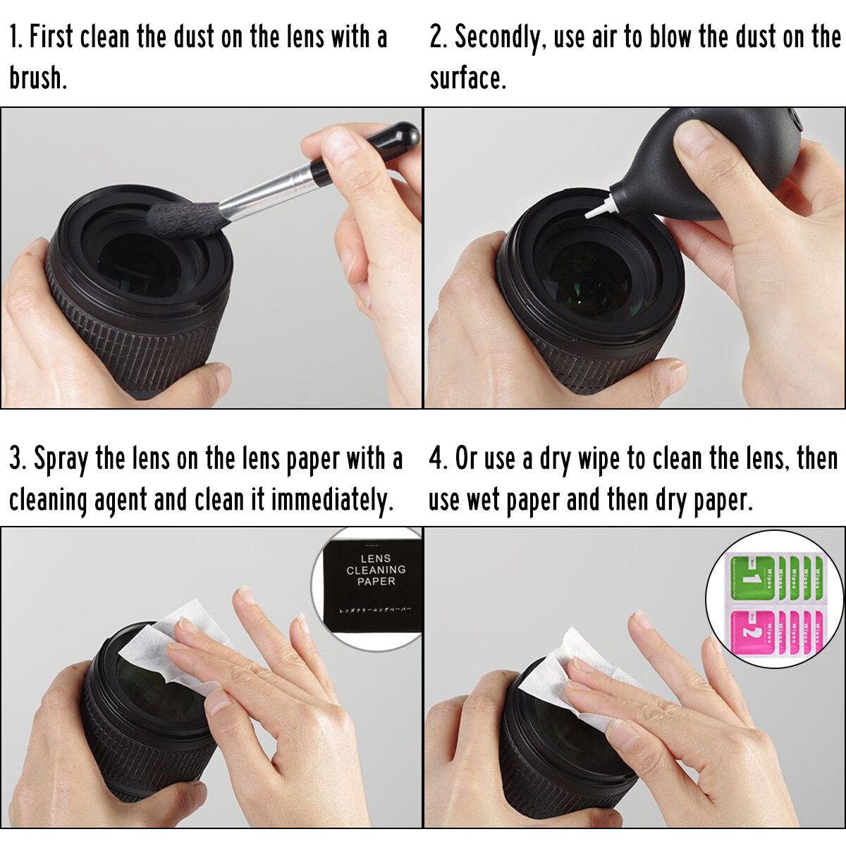 16 In 1 Cleaner Kit Eco-Friendly Room Photo Cleaning Brush Set Camera Clean Tool