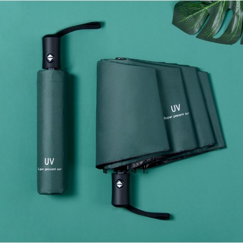 Anti Uv  Automatic Umbrella - Green