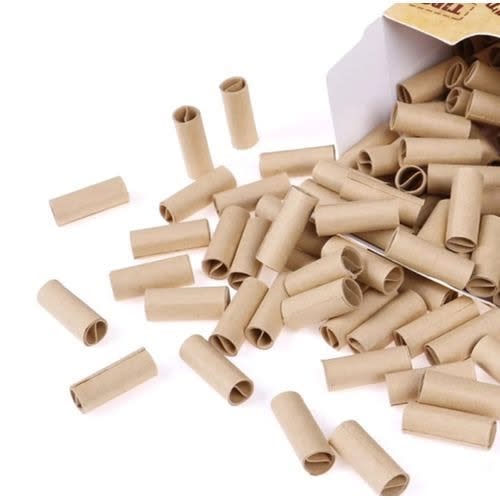 Natural Unrefined Prerolled Rolling Tips - 120 Filters