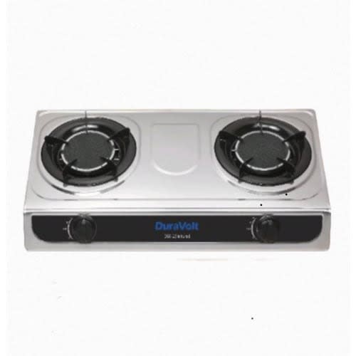 Table Top 2Burner Stainless Gas Stove