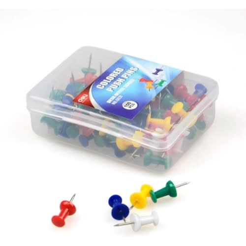 Push Pin - 4 Boxes - 20 Pieces Each