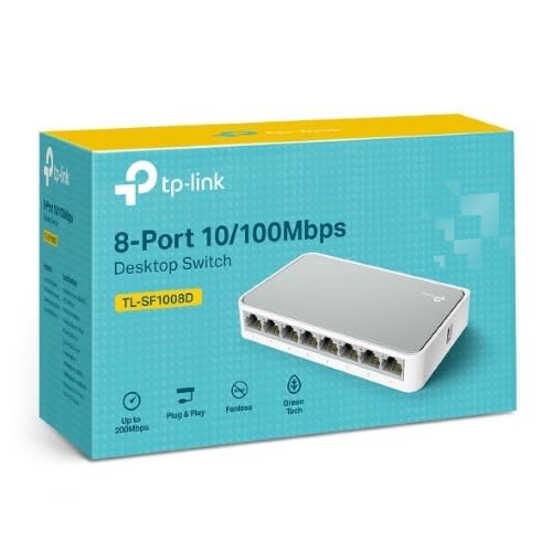 8-port 10/100mbps Desktop Switch