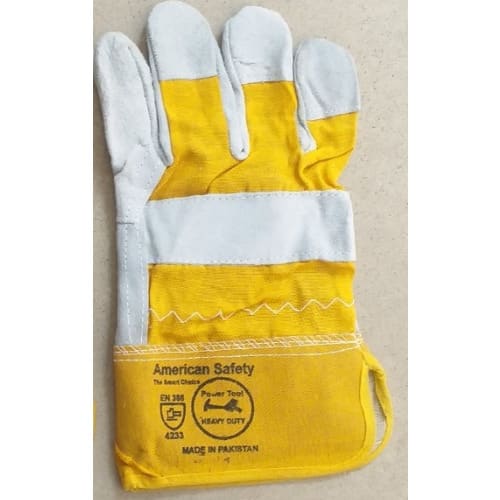 American Safety - Heavy Duty Rigger Leather Hand Glove