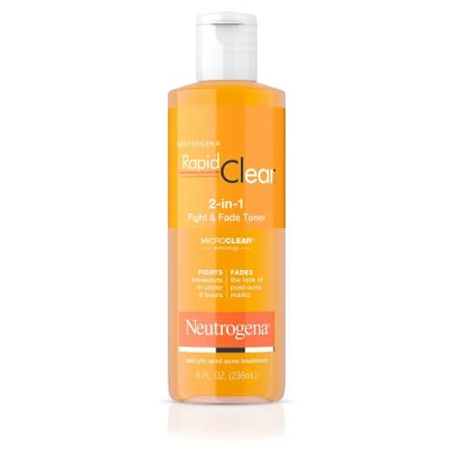 Rapid Clear 2-in-1 Fight & Fade Salicylic & Glycolic Acid Toner For Acne & Marks - 236ml