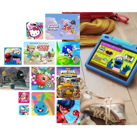 Amazon Fire Hd 10 - 11th Generation Kids Tablet 10.1" - 1080p Full Hd 32GB - Blue