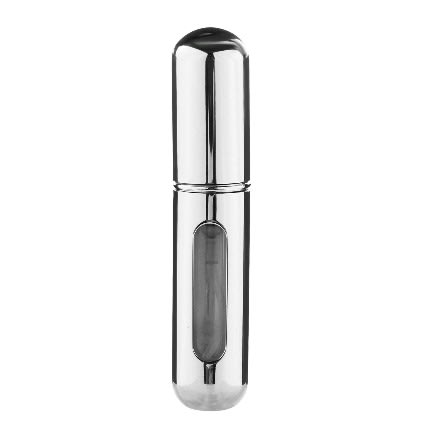 Perfume Atomizer Spray Bottle - 5ml - Silver
