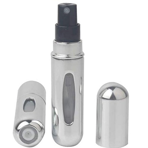 Perfume Atomizer Spray Bottle - 5ml - Silver