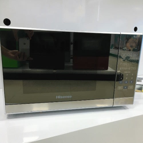 Microwave With Silver Mirror Face - 36L