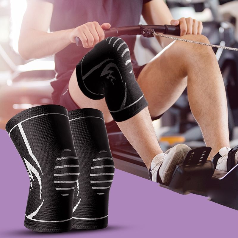 Fitness Kneeling Sports Knit Knee Pads Leg Brace Gym