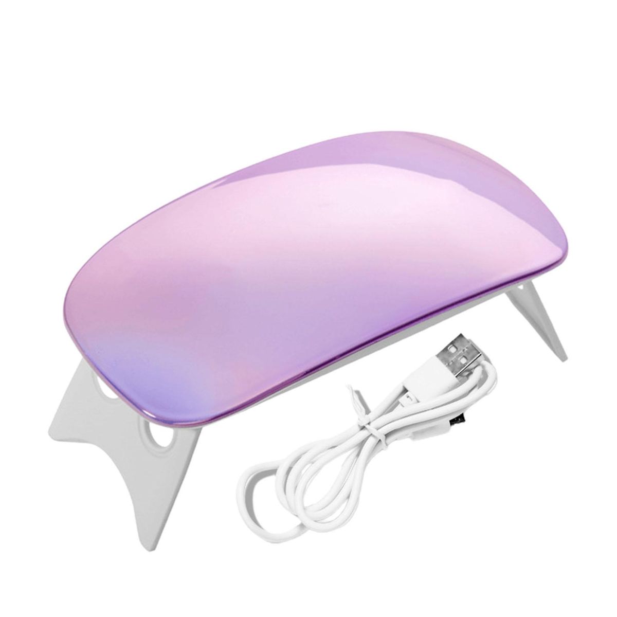 1 Set Manicure Lamp LED UV Nail Machine Purple