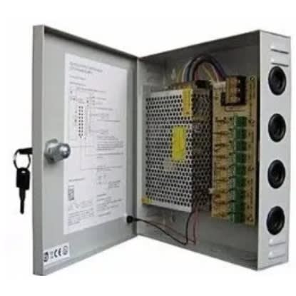Cctv Power Supply 9 Ways Channels