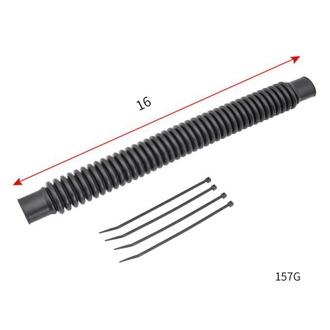 Rubber Diving BCD Hose Corrugated Jacket BC Airway Hoses Backplate