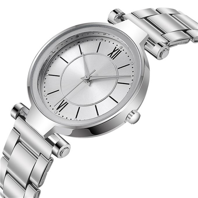 Luxury Ladies Casual Watch - Silver
