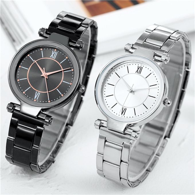 Luxury Ladies Casual Watch - Silver