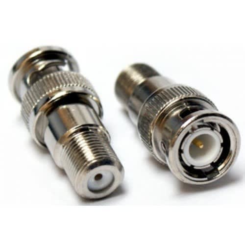 10-piecesbnc Male To Av Female Plug Connector For Cctv Camera