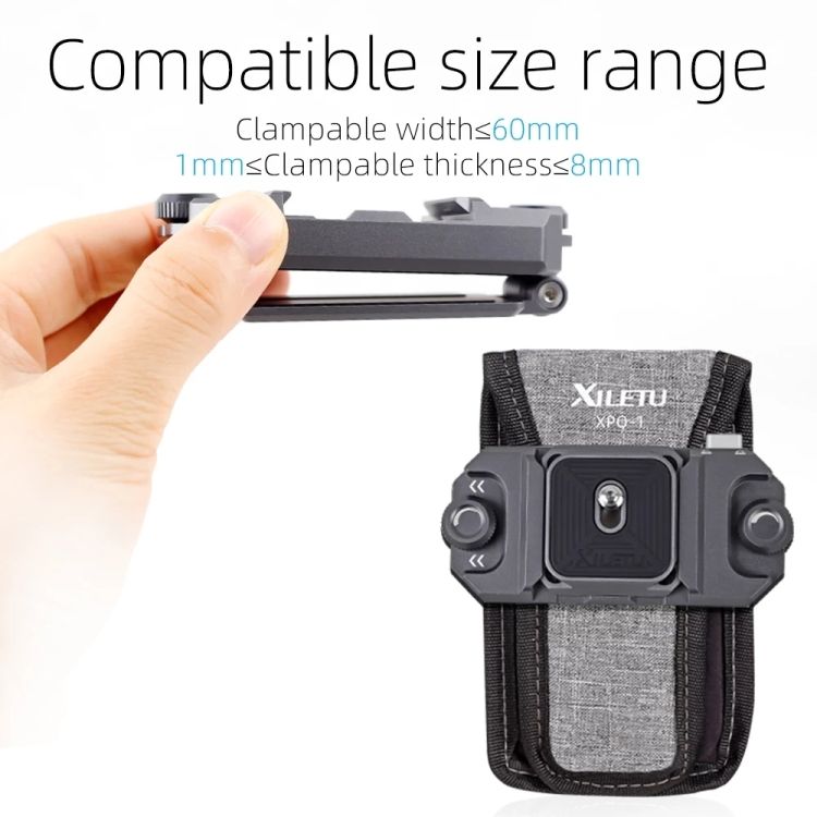 XILETU Camera Quick Release Plate,Spec: With Pad