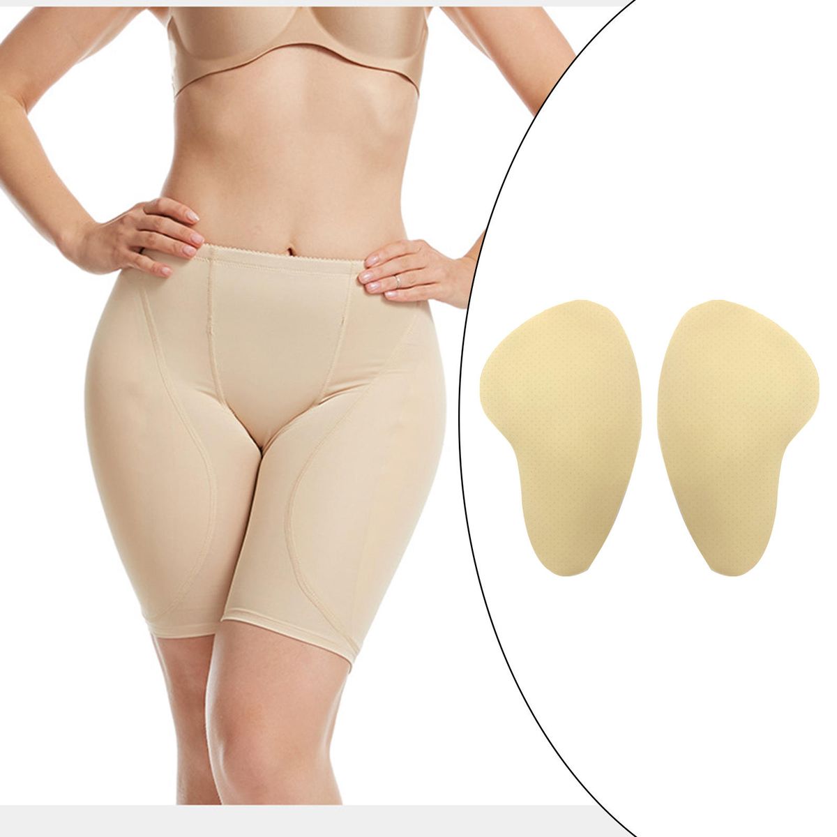 Hip Pads Enhancing Shaper Underwear Pad Soft Lightweight