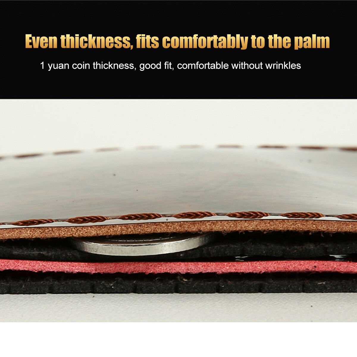 38CM Wooden Pattern Steering Wheel Cover Universal Braiding Leather Car Wheel Cover Sports Style Covers For Steering Wheel Coffee - One Cover