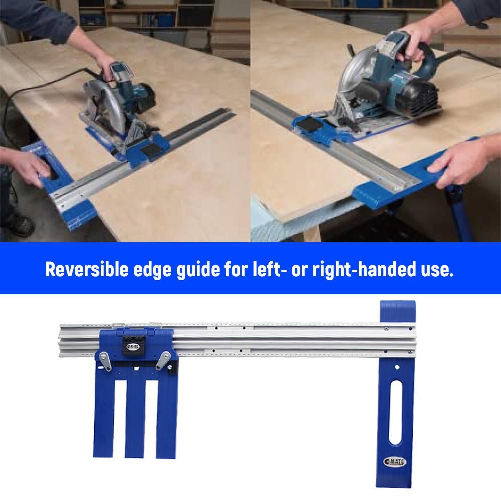 Rip-Cut Circular Saw Guide Precision Edge Guide Power Saw Rip Fence for Circular Saw Cordless