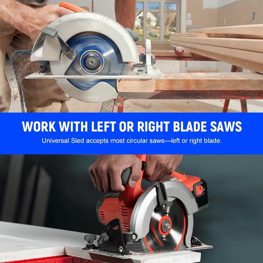 Rip-Cut Circular Saw Guide Precision Edge Guide Power Saw Rip Fence for Circular Saw Cordless