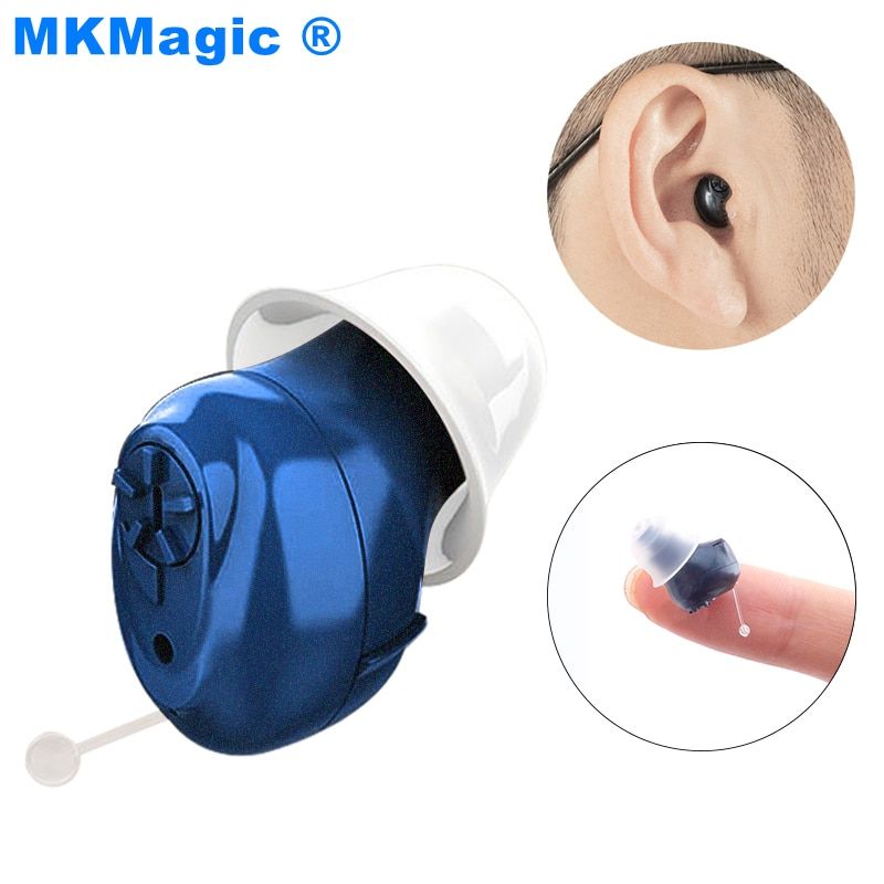 Digital Hearing Aid Ear For Deafness CIC Mini Invisable Hearing Aids For Deaf/Elderly Moderate