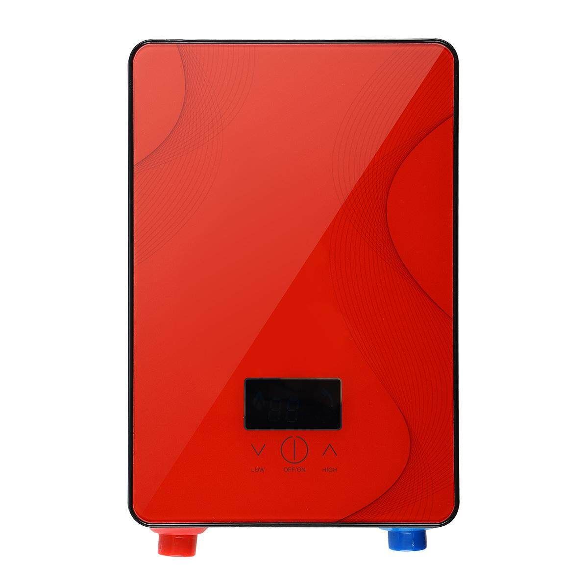 6.5KW 220V Electric Tankless Water Heater Instant Hot Boiler Bathroom Shower Water Heating Tools